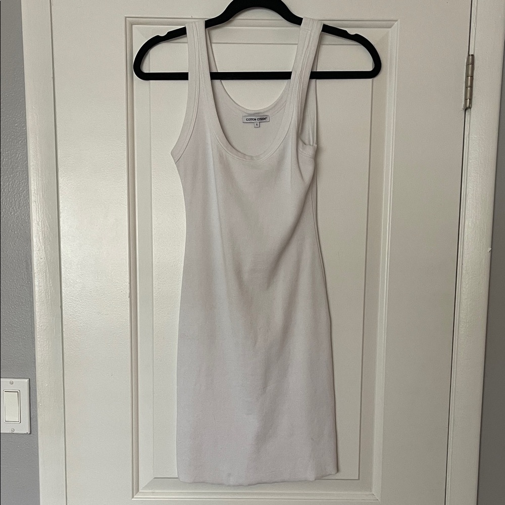 Cotton Citizen Classic White Mini Dress